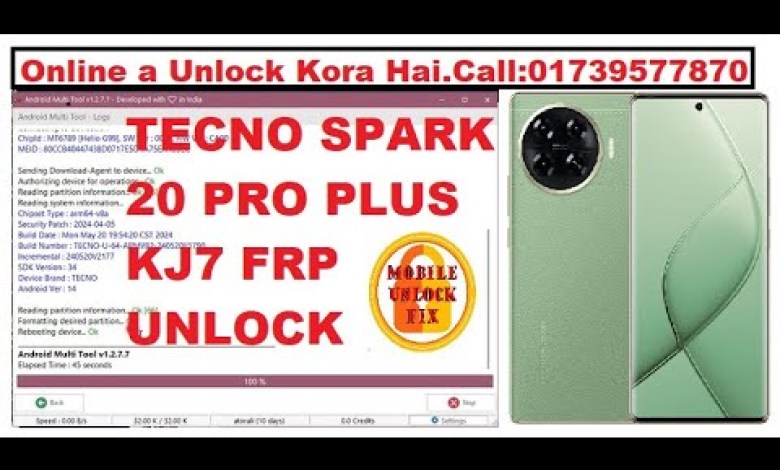 TECNO SPARK 20 PRO PLUS KJ7 FRP UNLOCK BY Android Multi TECNO SPARK 20 PRO PLUS KJ7 FRP UNLOCK BY Android Multi