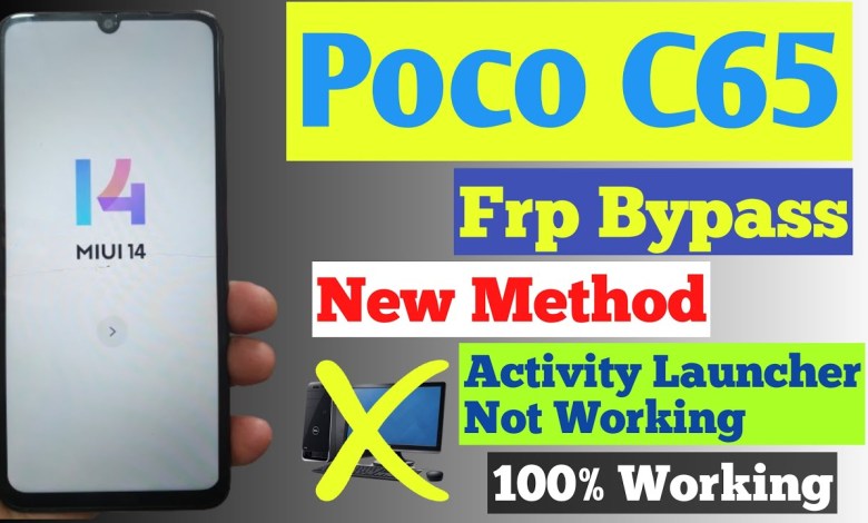 Poco C65 Frp Bypass New Method 100% Working || All Poco Poco C65 Frp Bypass New Method 100% Working || All Poco
