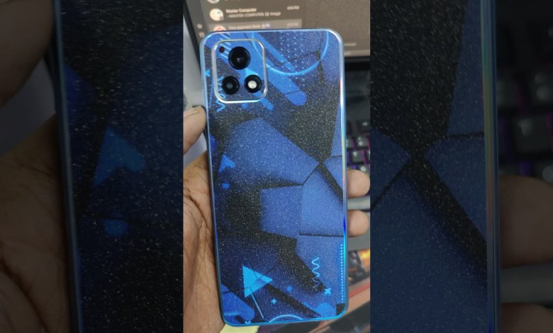 Vivo y72 5g ka Sticker Cutting #youtubeshorts #viral Vivo y72 5g ka Sticker Cutting #youtubeshorts #viral