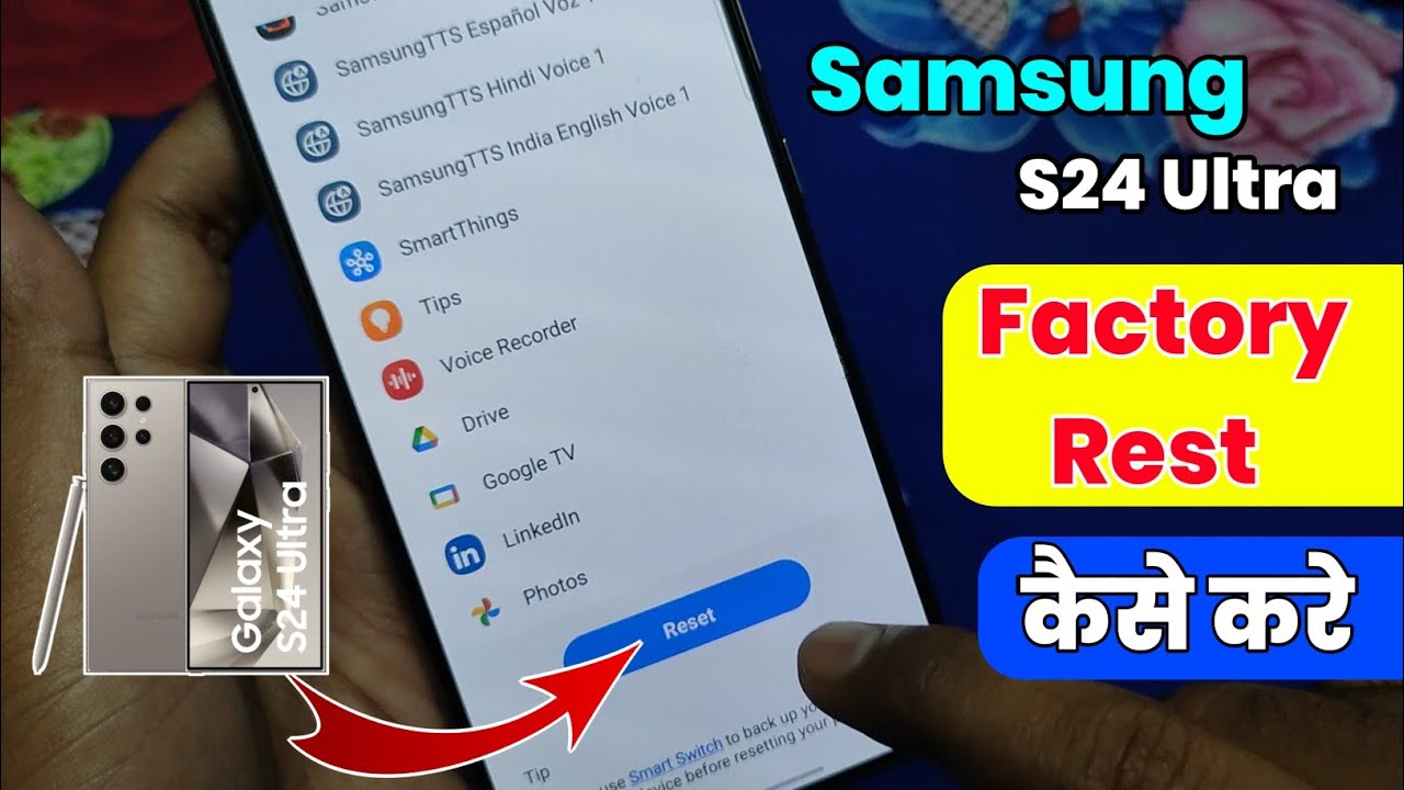 How to Hard Reset Samsung S24 Ultra, S24,S24+ | Samsung How to Hard Reset Samsung S24 Ultra, S24,S24+ | Samsung