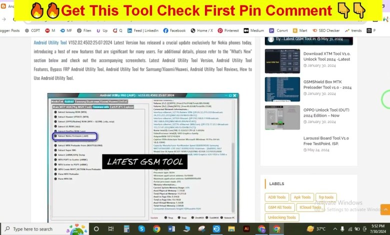 Android Utility Tool V152.02.4502:25:07:2024 Latest | Android Utility Tool V152.02.4502:25:07:2024 Latest |
