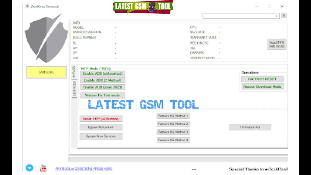 Zero Knox Tool V1.6 | Samsung Android 13 FRP Bypass Adb Zero Knox Tool V1.6 | Samsung Android 13 FRP Bypass Adb