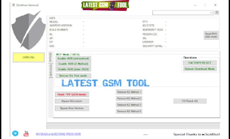 Zero Knox Tool V1.6 | Samsung Android 13 FRP Bypass Adb Zero Knox Tool V1.6 | Samsung Android 13 FRP Bypass Adb