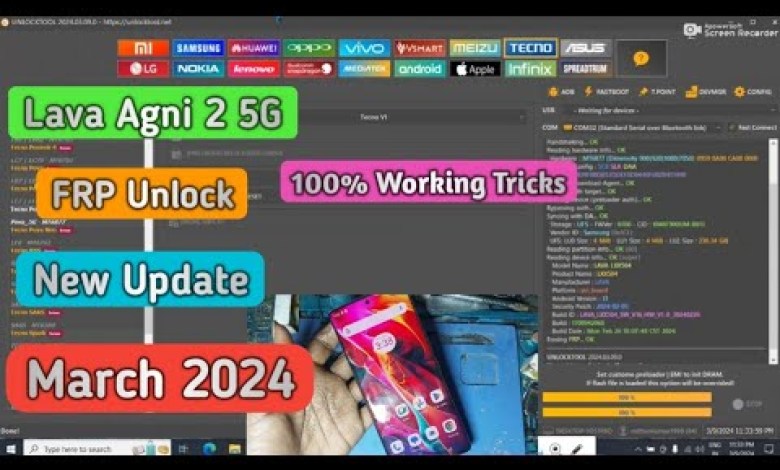 Lava Agni 2 5G FRP Unlock Tool New Upddte 2024 || Lava Lava Agni 2 5G FRP Unlock Tool New Upddte 2024 || Lava