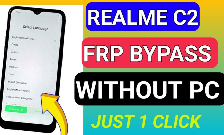 Realme C2(RMX1941)Android 9/1 Click Frp Bypass: Discover how to bypass FRP without hassle Realme C2(RMX1941)Android 9/1 Click Frp Bypass: Discover how to bypass FRP without hassle
