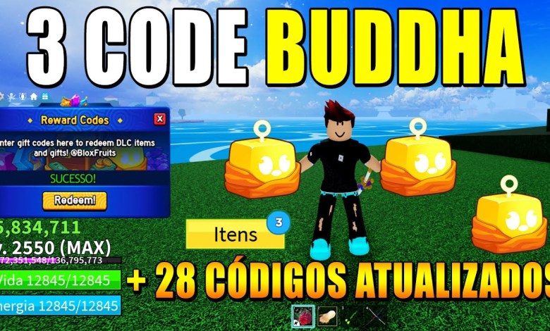 3 NEW BUDDHA FRUIT CODES IN BLOX FRUITS + 28 3 NEW BUDDHA FRUIT CODES IN BLOX FRUITS + 28