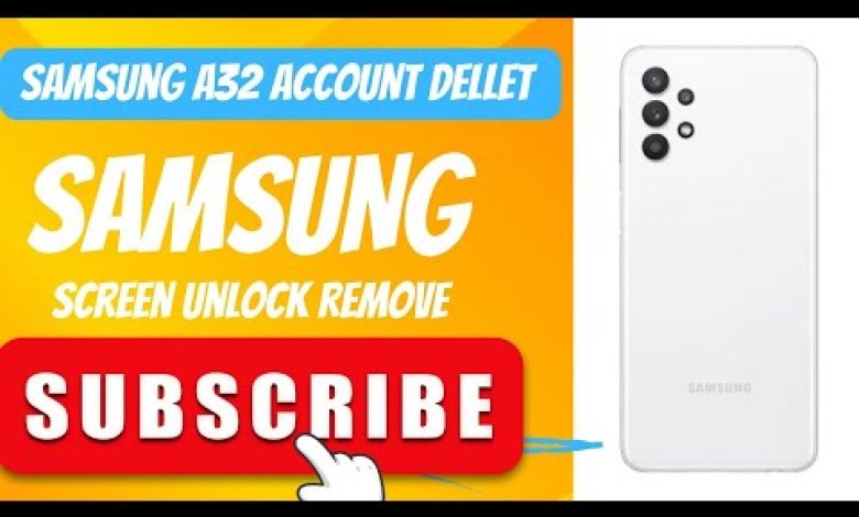 Samsung A32 Samsung account kaise delete kara Samsung A32 Samsung account kaise delete kara