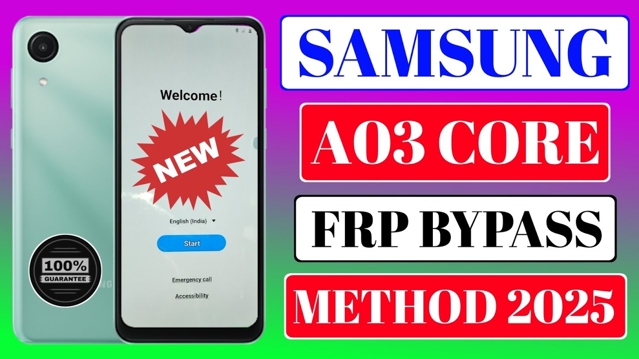 Samsung A03 Core Frp Bypass Without PC | Exciting New Method Unveiled Samsung A03 Core Frp Bypass Without PC | Exciting New Method Unveiled