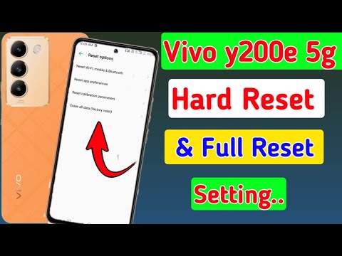 Vivo y200e 5g mobile me reset kaise kare/how to full Vivo y200e 5g mobile me reset kaise kare/how to full