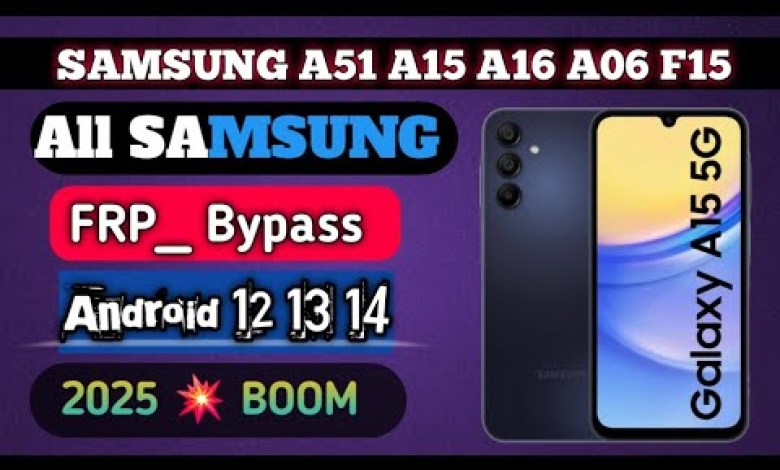 What’s the Secret to Successfully Bypassing ALL Samsung FRP in 2025? Find Out Now! Android What’s the Secret to Successfully Bypassing ALL Samsung FRP in 2025? Find Out Now! Android