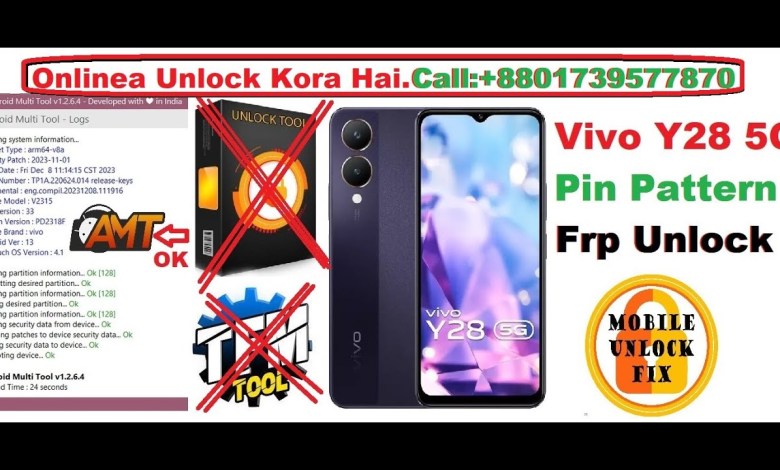 Vivo Y28 5G V2315 Pin Pattern Frp Unlock Android Multi Vivo Y28 5G V2315 Pin Pattern Frp Unlock Android Multi