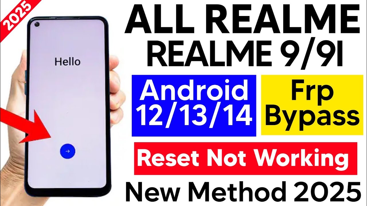 Unlocking Secrets: Bypass FRP on Realme 9i (RMX3612) with Android 13! Unlocking Secrets: Bypass FRP on Realme 9i (RMX3612) with Android 13!