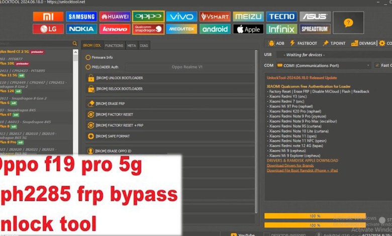 Oppo f19 pro 5G frp unlock tool Riyad Telecom Oppo f19 pro 5G frp unlock tool Riyad Telecom