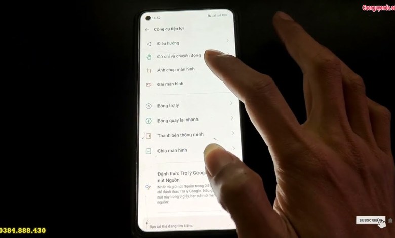 Instructions on how to hide and show navigation keys on OPPO Reno5 Instructions on how to hide and show navigation keys on OPPO Reno5