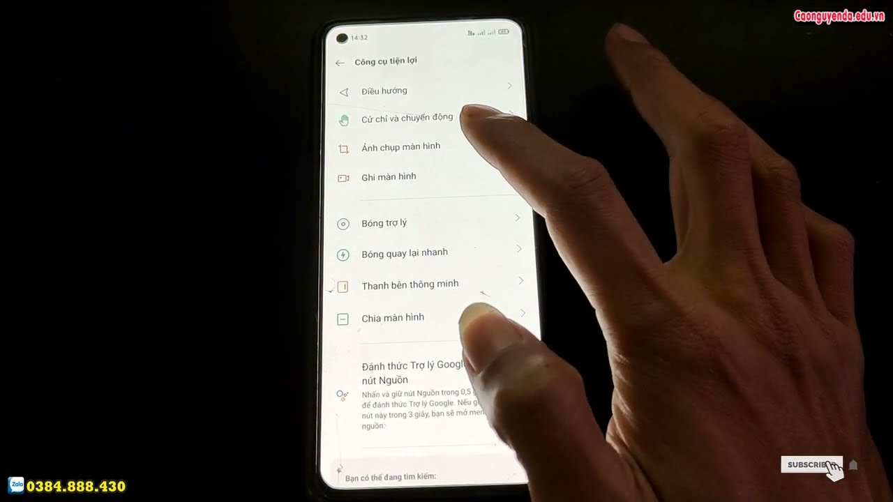 Instructions on how to hide and show navigation keys on OPPO Reno5 Instructions on how to hide and show navigation keys on OPPO Reno5