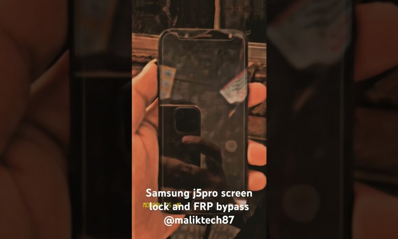 Samsung J5 pro screen lock and FRP bypass with Samsung J5 pro screen lock and FRP bypass with