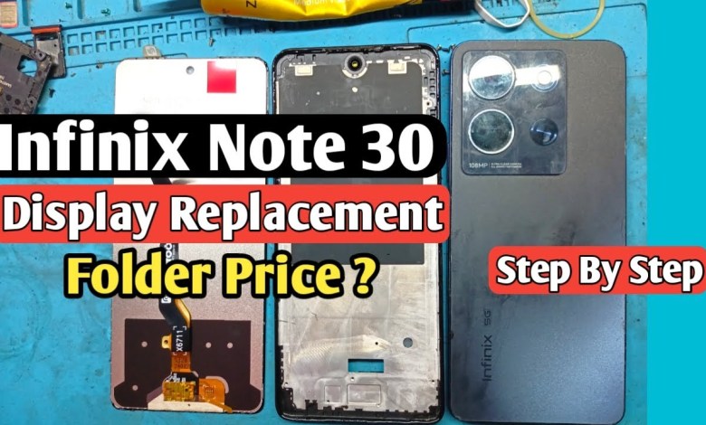 Infinix Note 30 Display & Touch Screen Replacement | Infinix Note 30 Display & Touch Screen Replacement |