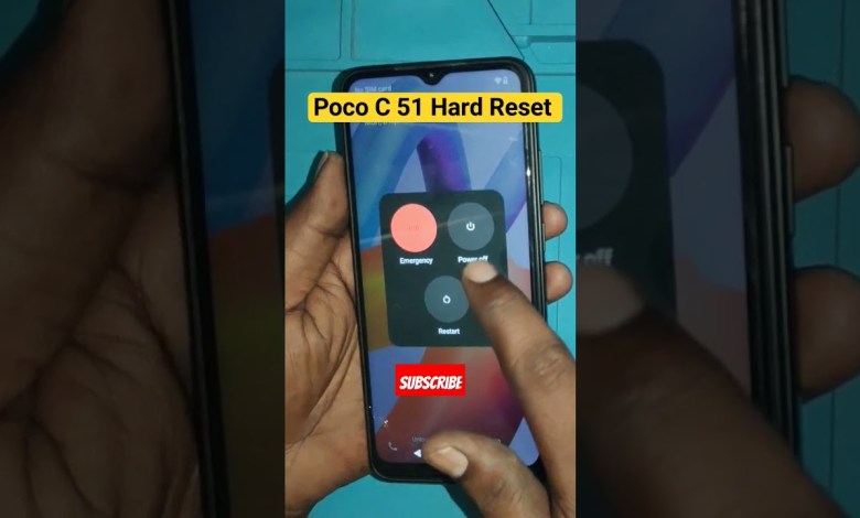 Poco C51 Hard Reset pattern Lock solution #redmi Poco C51 Hard Reset pattern Lock solution #redmi