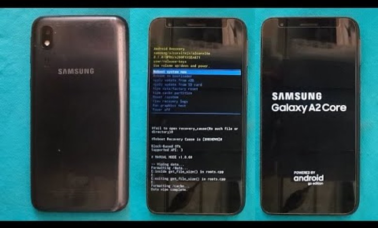 samsung A2core | A260 hard reset not working samsung A2core | A260 hard reset not working