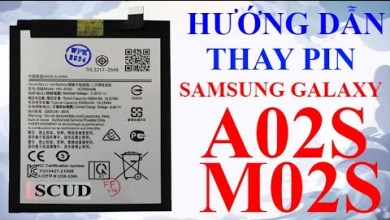 Hướng dẫn thay Pin Samsung Galaxy A02S và M02S Hướng dẫn thay Pin Samsung Galaxy A02S và M02S