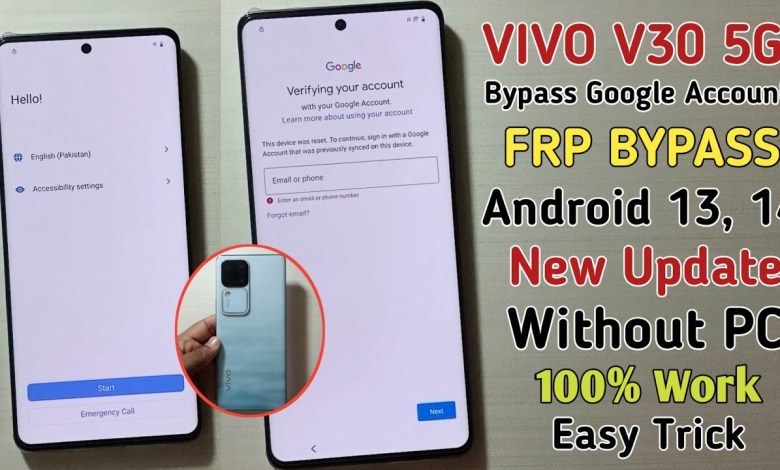Vivo V30 FRP Bypass Android 14 | New Method | Vivo V30 Vivo V30 FRP Bypass Android 14 | New Method | Vivo V30