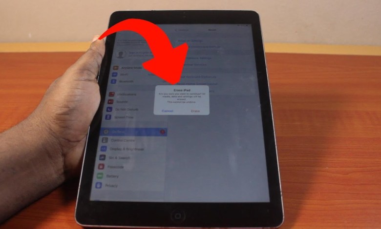 How to Reset iPad Air to Factory Default or Settings How to Reset iPad Air to Factory Default or Settings