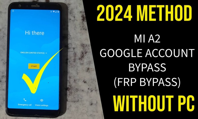 Redmi A2 FRP Bypass Without PC 2024 | Xiaomi Mi A2 FRP Redmi A2 FRP Bypass Without PC 2024 | Xiaomi Mi A2 FRP
