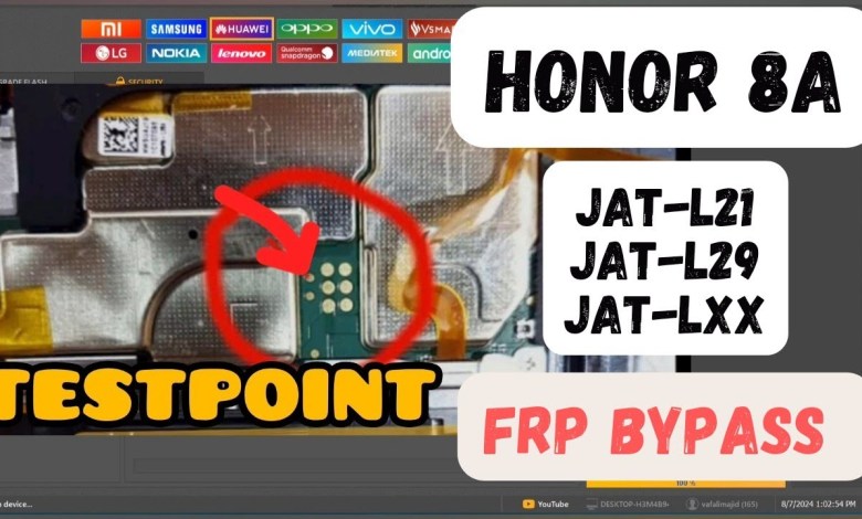 Huawei honor 8a JAT-L21 JAT-L29 JAT-Lxx frp bypass Huawei honor 8a JAT-L21 JAT-L29 JAT-Lxx frp bypass