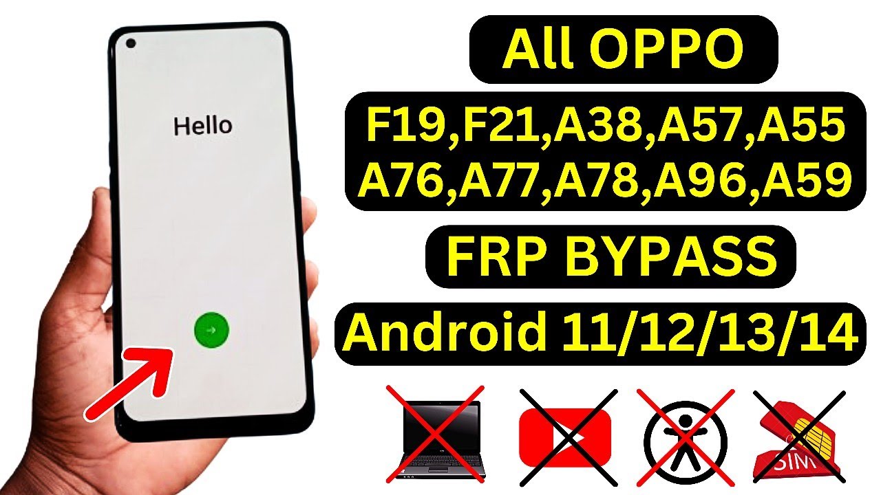 All Oppo Phone FRP Bypass 2024 | All Oppo FRP/Google All Oppo Phone FRP Bypass 2024 | All Oppo FRP/Google