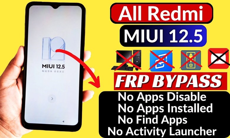 All Redmi MIUI 12.5 Frp Bypass Find Apps Activity All Redmi MIUI 12.5 Frp Bypass Find Apps Activity