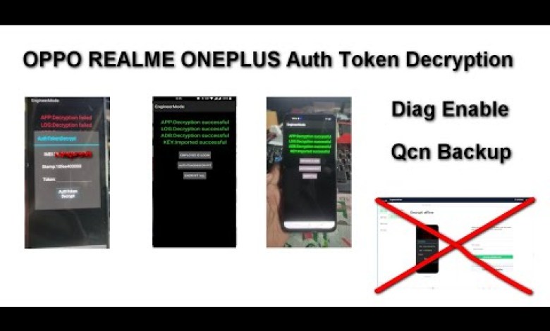 Auth Token Decryption Code Sell For OPPO REALME ONEPLUS Auth Token Decryption Code Sell For OPPO REALME ONEPLUS