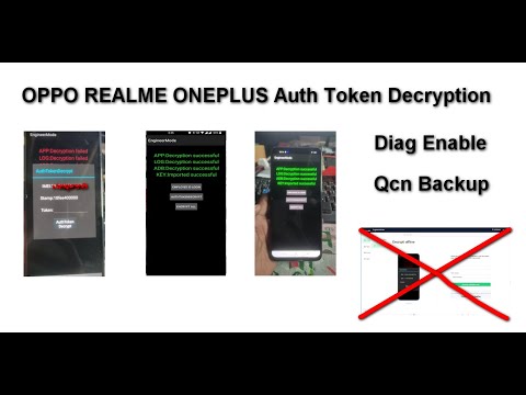 Auth Token Decryption Code Sell For OPPO REALME ONEPLUS Auth Token Decryption Code Sell For OPPO REALME ONEPLUS