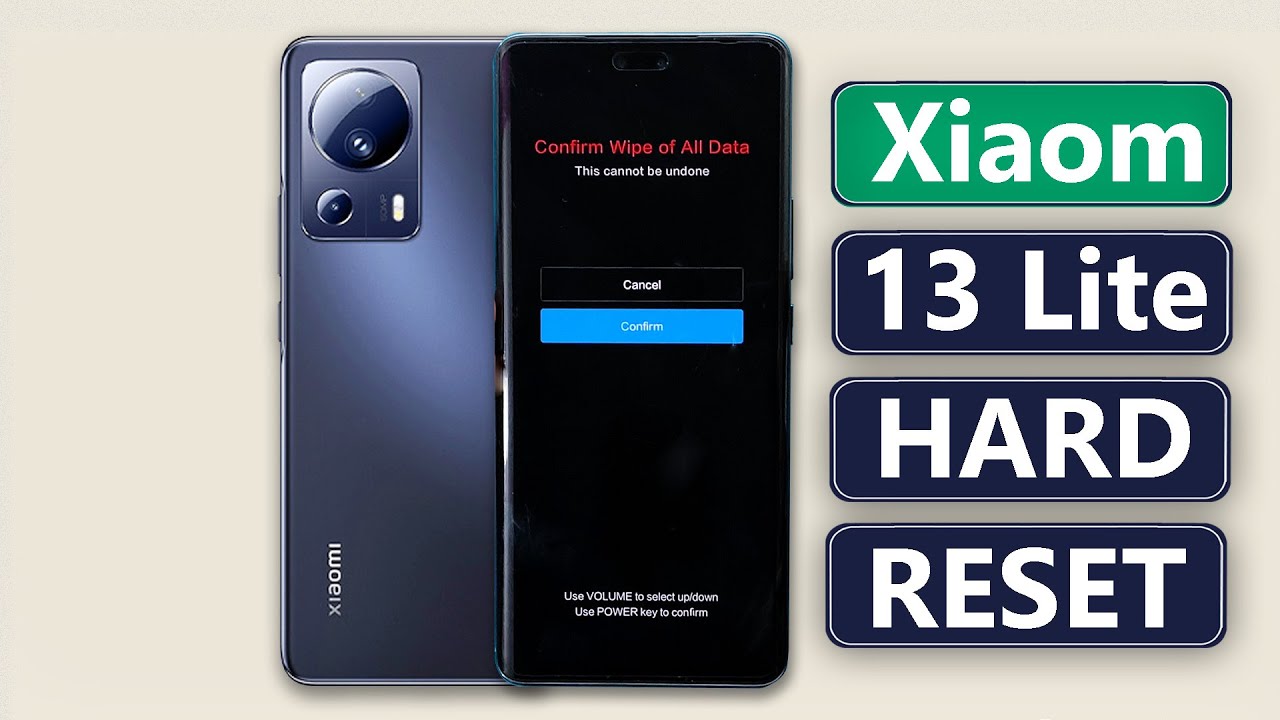 Xiaomi 13 Lite Hard Reset Xiaomi 13 Lite Forget Screen Xiaomi 13 Lite Hard Reset Xiaomi 13 Lite Forget Screen