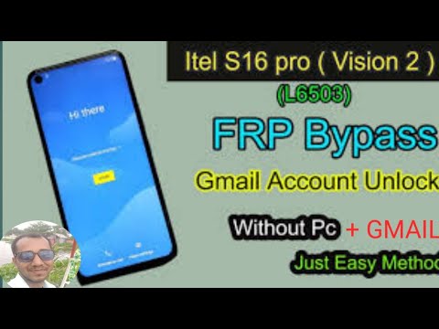Itel S16 frp bypass, Google account bypass without PC Itel S16 frp bypass, Google account bypass without PC