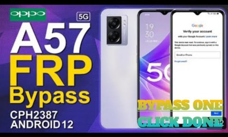 Cara reset and Bypass OPPO A57 5G Cara reset and Bypass OPPO A57 5G