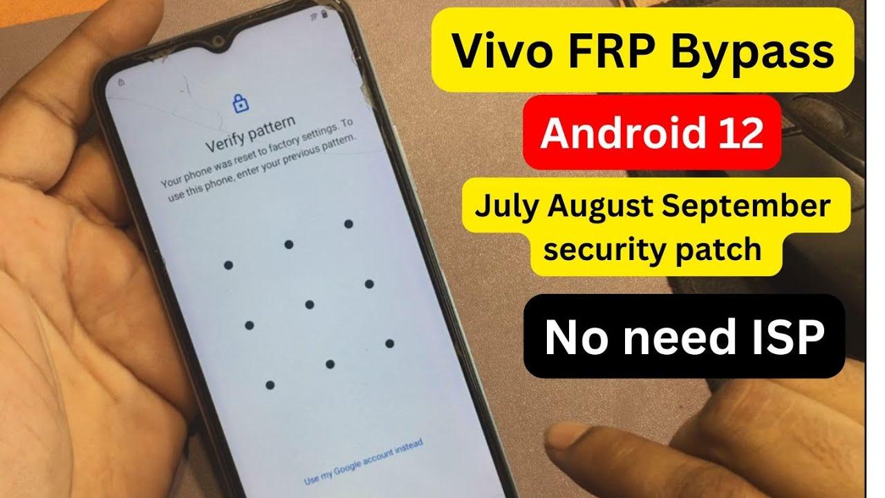 How to Bypass Vivo FRP on Android 12 without ISP – Find out the simple way! How to Bypass Vivo FRP on Android 12 without ISP – Find out the simple way!