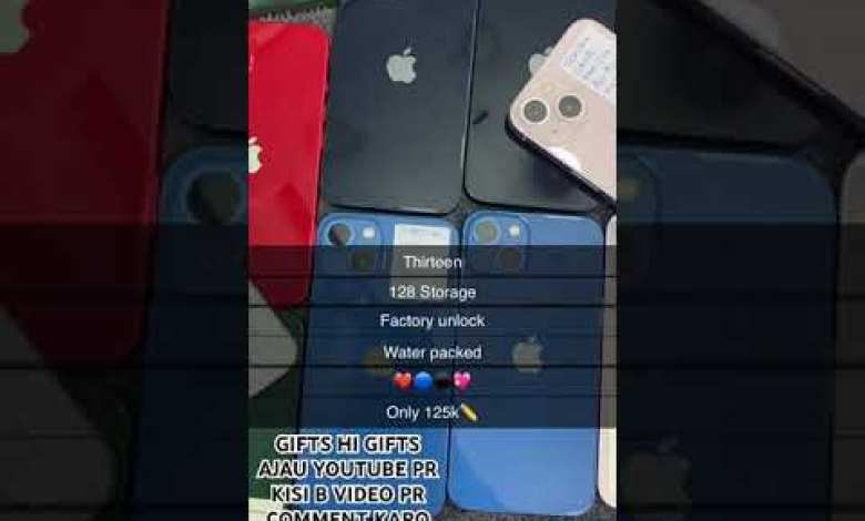 IPHONE 13 128gb WATERPACK NON PTA NON ACTIVE 100% IPHONE 13 128gb WATERPACK NON PTA NON ACTIVE 100%