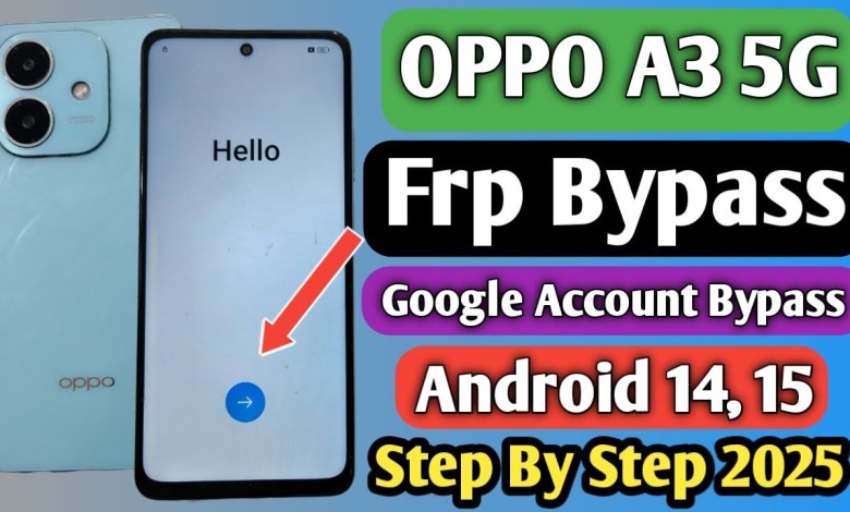 Unlocking Secrets: Bypass FRP on Oppo A3 5G with Android 14 – Discover How! Unlocking Secrets: Bypass FRP on Oppo A3 5G with Android 14 – Discover How!