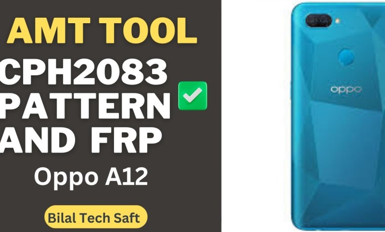 Oppo A12 CPH2083 Pattern and Frp Remove By AMT Tool. Oppo A12 CPH2083 Pattern and Frp Remove By AMT Tool.
