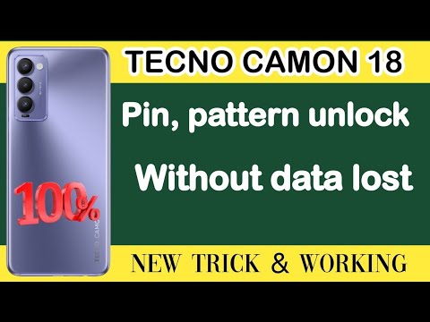 Tecno camon 18 hard reset without data lost/Pin pattern Tecno camon 18 hard reset without data lost/Pin pattern