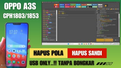 Hapus Pola,Pin,Sandi Oppo A3S CPH1803,1853 USB Only Hapus Pola,Pin,Sandi Oppo A3S CPH1803,1853 USB Only
