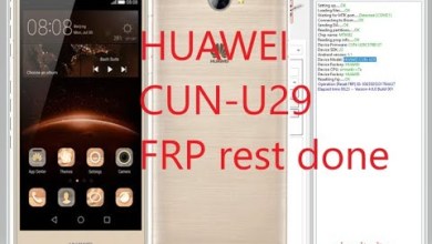 HUAWEI CUN U29 FRP rest done HUAWEI CUN U29 FRP rest done