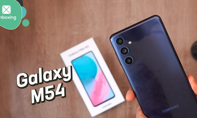 Samsung Galaxy M54 5G | Unboxing in Spanish Samsung Galaxy M54 5G | Unboxing in Spanish