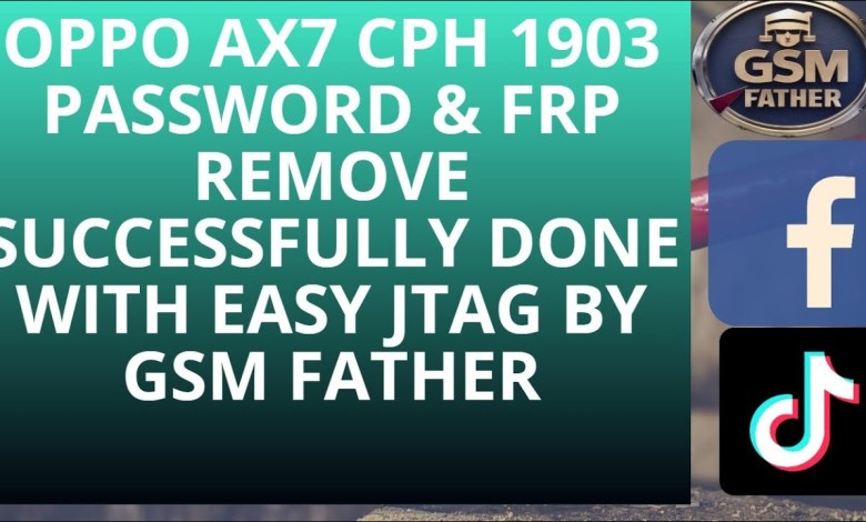 Oppo Ax7 Cph 1903 password & frp remove successfully Oppo Ax7 Cph 1903 password & frp remove successfully