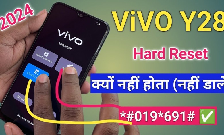 ViVO Y28 5G Pattern,Password Remove By Hard Reset | ViVO Y28 5G Pattern,Password Remove By Hard Reset |