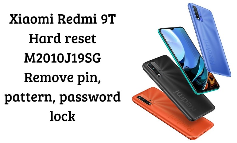 Xiaomi Redmi 9T Hard reset M2010J19SG Remove pin, Xiaomi Redmi 9T Hard reset M2010J19SG Remove pin,