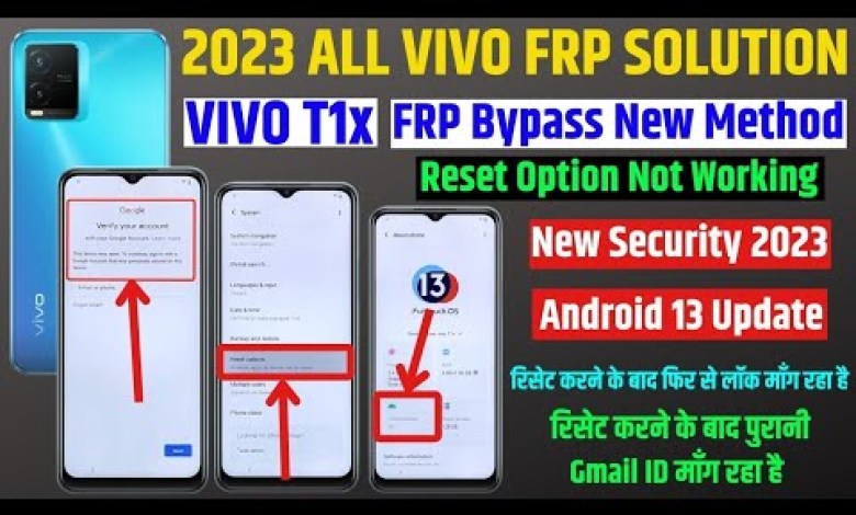 Vivo t1x frp bypass | how to unlock Vivo t1x | I live ka Vivo t1x frp bypass | how to unlock Vivo t1x | I live ka