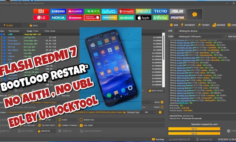 Redmi 7 Re-Flash Bootloop, Restar, No UBL, No Redmi 7 Re-Flash Bootloop, Restar, No UBL, No