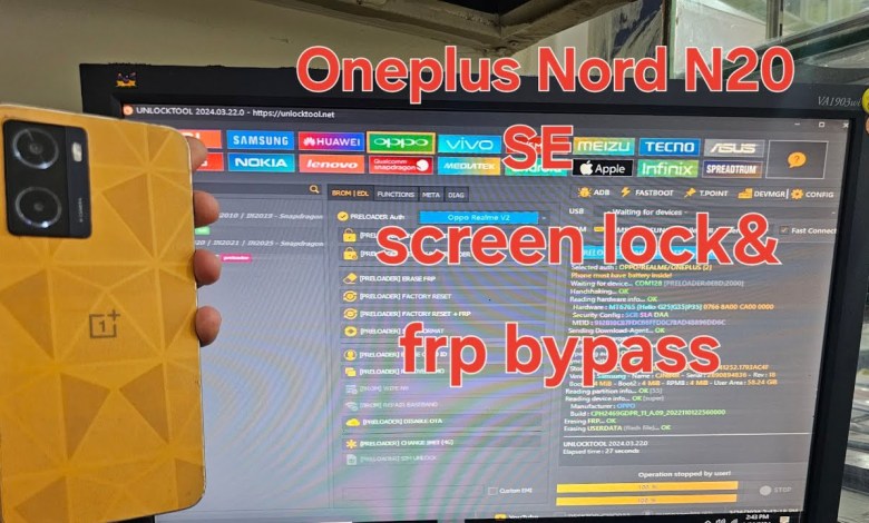 oneplus nord n20 se screen lock and frp remove with oneplus nord n20 se screen lock and frp remove with