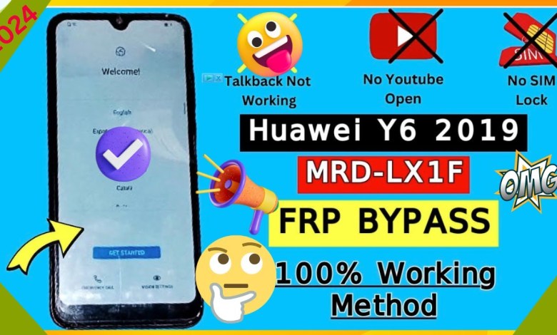 Huawei Y6 2019 FRP Bypass Huawei MRD LX1F Frp Bypass Huawei Y6 2019 FRP Bypass Huawei MRD LX1F Frp Bypass